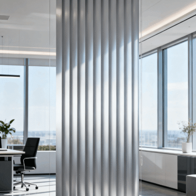 89mm Vertical Aluminum Blinds