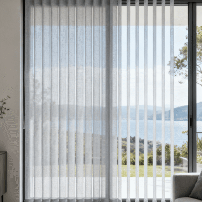 89mm Vertical Fabric Blinds