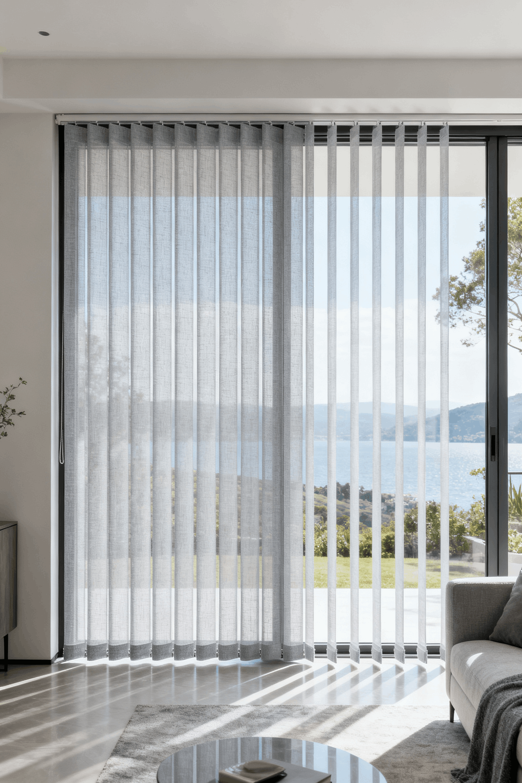 89mm Vertical Fabric Blinds